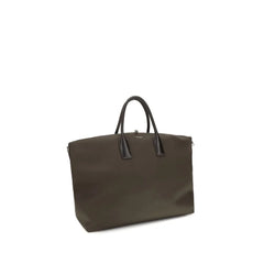 Saint Laurent Brown Calf Leather Bos Taurus Handbag