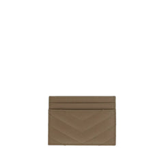 Saint Laurent Brown Calf Leather Bos Taurus Wallet