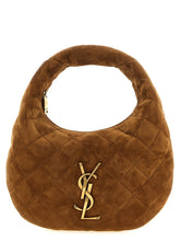 Saint Laurent Braune Kalbsleder Handtasche