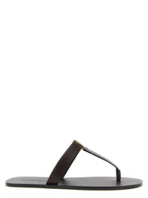 Saint Laurent Brown Calfskin Slides - EU 41 | US 8