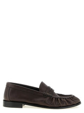 Saint Laurent Brown Calfskin Slip-On Loafers - EU 42 | US 9