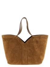 Saint Laurent Brown Calfskin Tote Bag