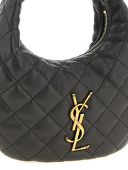 Saint Laurent Brown Lamb Leather Handbag