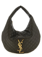 Saint Laurent Brown Lamb Leather Shoulder Bag