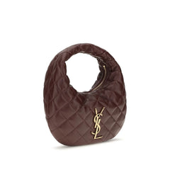 Saint Laurent Brown Lamb Ovis Aries Aries Shoulder Bag