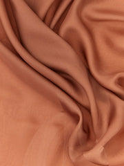 Saint Laurent Brown Silk Scarf