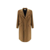 Saint Laurent Brown Wool Coat - IT48 | M