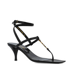 Saint Laurent Cassandra Heeled Sandals - EU36/US6 - Sandals