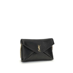 Saint Laurent Cassandre chain Clutch Bag
