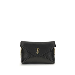 Saint Laurent Cassandre chain Clutch Bag