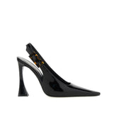 Saint Laurent ’Dune’ Leather Slingback Pumps - EU35/US5 - Heels