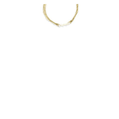 Saint Laurent Gold Brass Bracelet - M