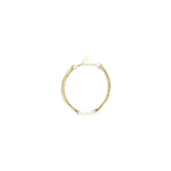 Saint Laurent Gold Brass Bracelet - M