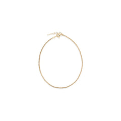 Saint Laurent Gold Brass Necklace - One Size