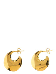 Saint Laurent Gold Metal Earrings - One Size