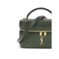 Saint Laurent Green Calf Leather Bos Taurus Handbag