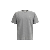 Saint Laurent Grey Cotton Oversized T-shirt - M - T-Shirts