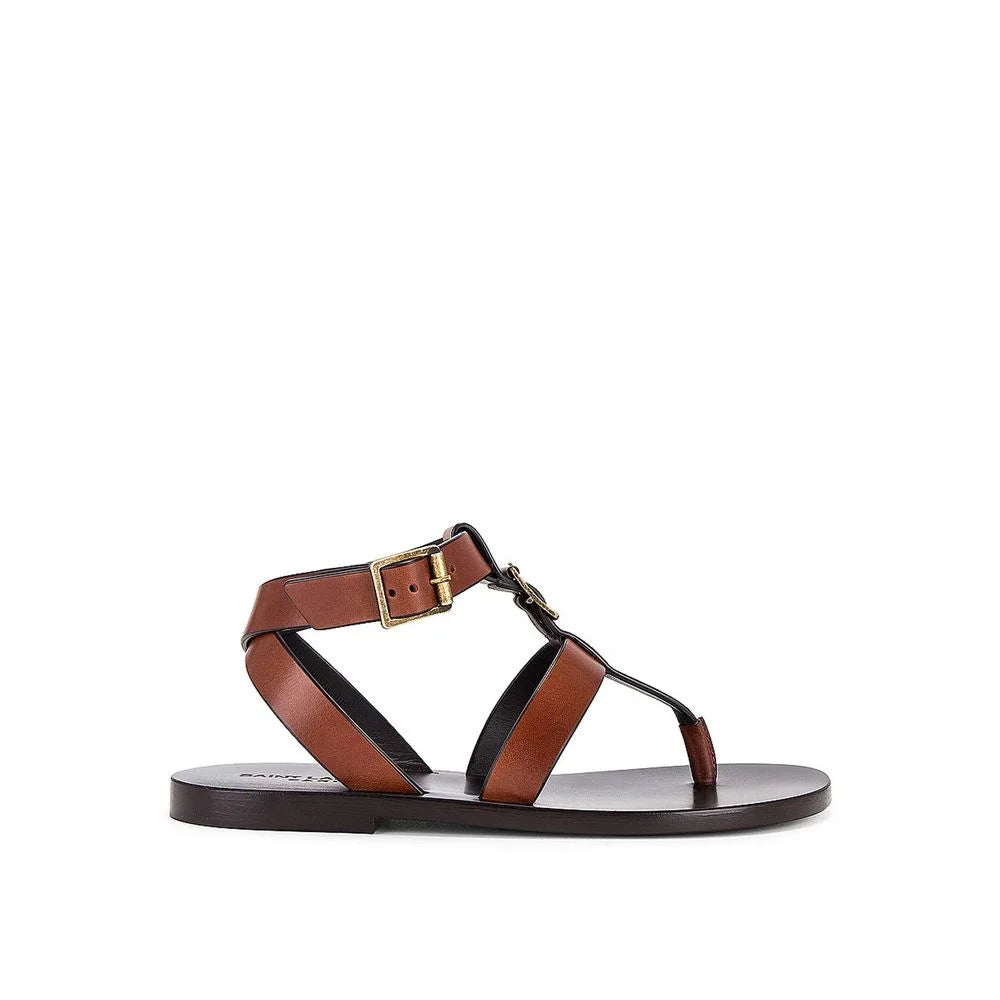 Saint Laurent Hardy Leather Sandals - Sandals