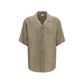 Saint Laurent Multicolor Silk Pattern Shirt - 41