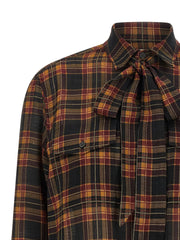 Saint Laurent Multicolor Wool Blouse - L
