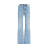Saint Laurent NICO low-rise jeans in Bahamas denim - Jeans