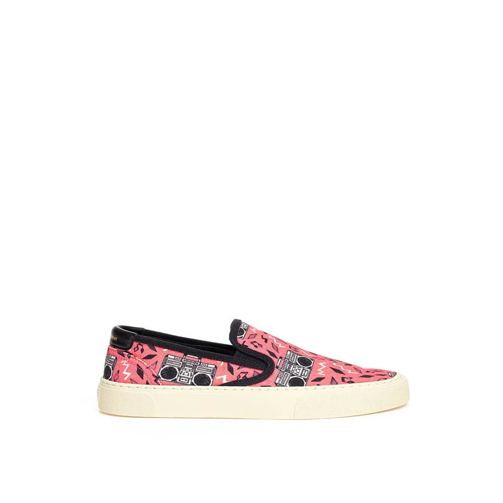 Saint Laurent Pink Cotton Sneaker - Sneakers