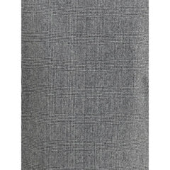 Saint Laurent Prince de Galles wool flannel Blazer