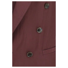 Saint Laurent Purple Silk Blazer - IT38 | S