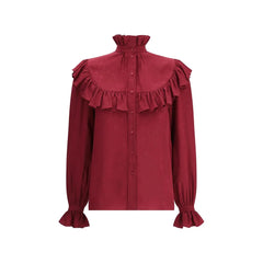 Saint Laurent Silk Blouse with ruffles - IT40 | M