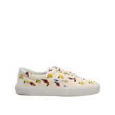 Saint Laurent White Canvas Low Top Sneakers - EU41/US8