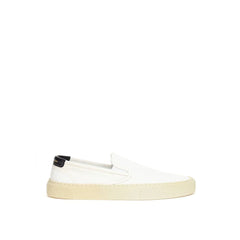 Białe sneakersy z bawełny Saint Laurent - EU35.5/US5.5