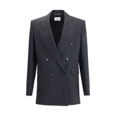 Saint Laurent Wool double-breasted Blazer - IT46 | S