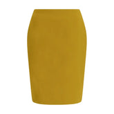 Saint Laurent Yellow Viscose Skirt - IT38 | S
