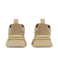 Baskets de Sport en Tissu Beige Salvatore Ferragamo