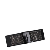 Salvatore Ferragamo Black Fabric Hair Clip