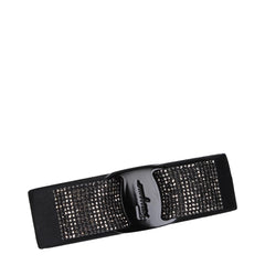Salvatore Ferragamo Black Fabric Hair Clip