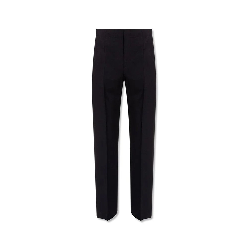 Salvatore Ferragamo Blue Cotton Casual Pants - IT52 | XL