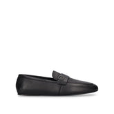 Salvatore Ferragamo Brown Calfskin Slip-On Loafers
