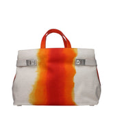 Salvatore Ferragamo Gray Fabric Handbag