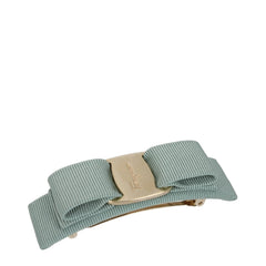 Salvatore Ferragamo Green Fabric Hair Bow