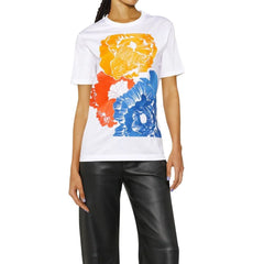 Salvatore Ferragamo White Cotton T-Shirt - L