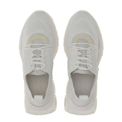 Salvatore Ferragamo White Nylon Athletic Sneakers - EU45/US12
