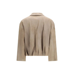 Salvatore Santoro Beige Lamb Ovis Aries Aries Coat