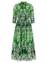 Rochie midi BODE SAMANTHA SUNG Bicolor Bumbac - 8