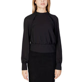Sandro Ferrone Black Polyester Blouse - 42 | S