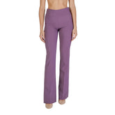 Sandro Ferrone Purple Polyester Pant - Trousers