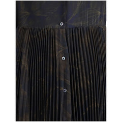 Sara Roka Multicolor Polyester Casual Dress - IT42 | L