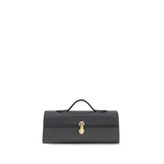 Savette Gray Calf Leather Bos Taurus Shoulder Bag