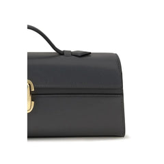 Savette Gray Calf Leather Bos Taurus Shoulder Bag