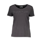 Scervino Street Black Cotton Tops & T-Shirt - XS - T-Shirts